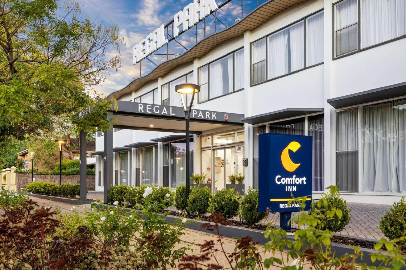Comfort Inn Regal Park Adelaide Exteriér fotografie